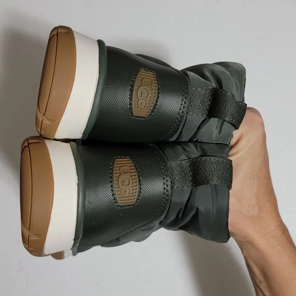NEW UGG Lakesider Zip Boots Womens 9.5 Outdoors Snow Winter Cozy Puffy Y2K